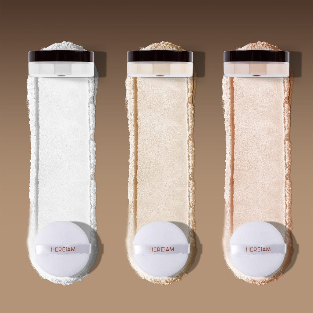 HEREIAM Face Loose Powder1002 Mineral 3 Colors Waterproof Matte