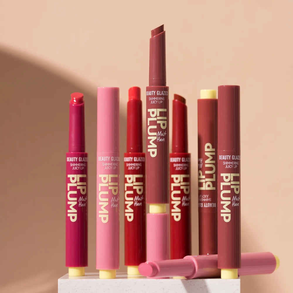 Beauty Glazed 12-Color Shimmering Lipstick Set