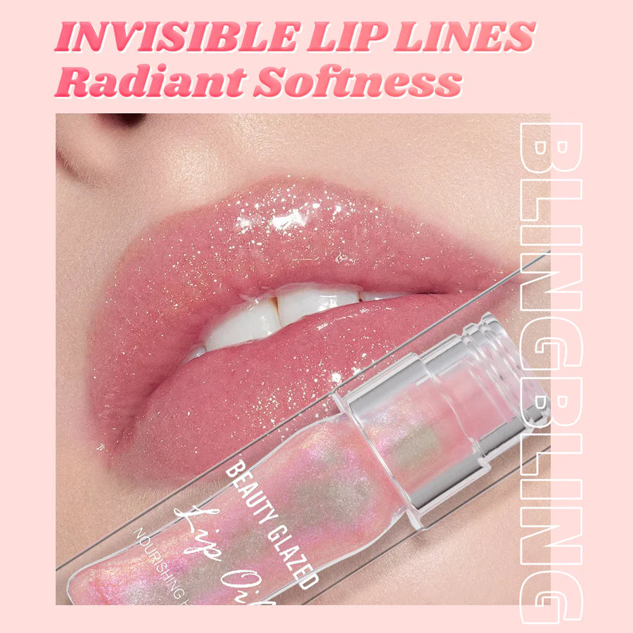 Beauty Glazed Nourishing and Healing Lip Oil - Moisturizing and Lightweight Touch