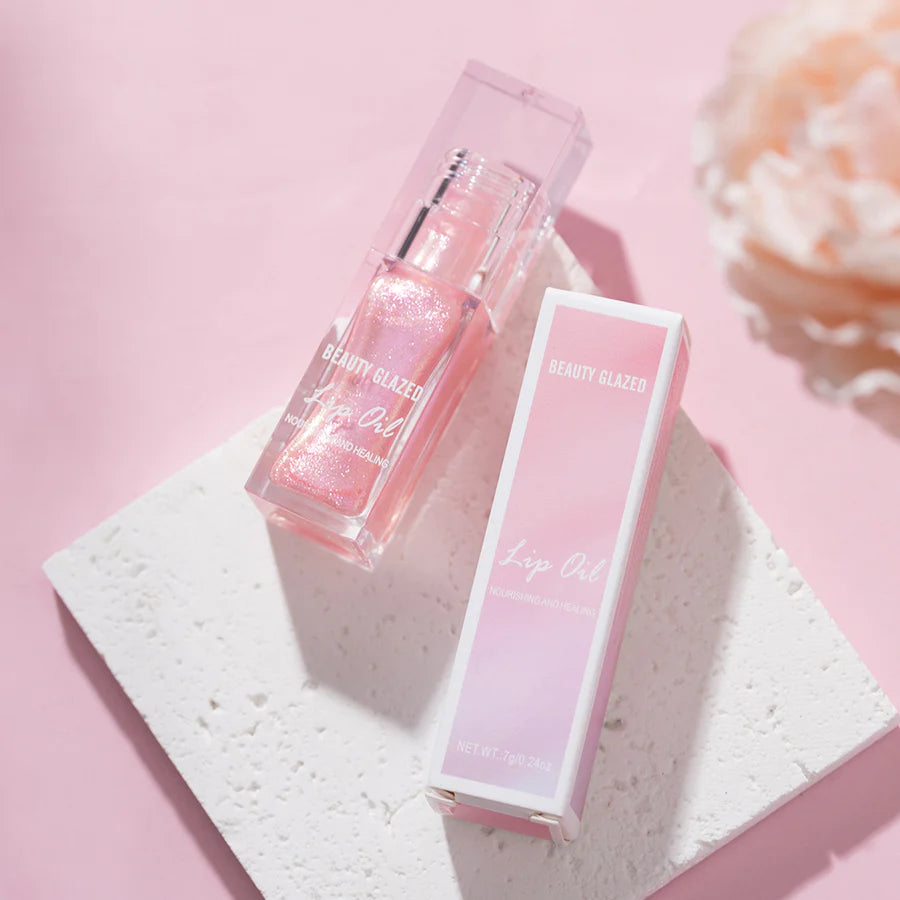 Beauty Glazed Nourishing and Healing Lip Oil - Moisturizing and Lightweight Touch