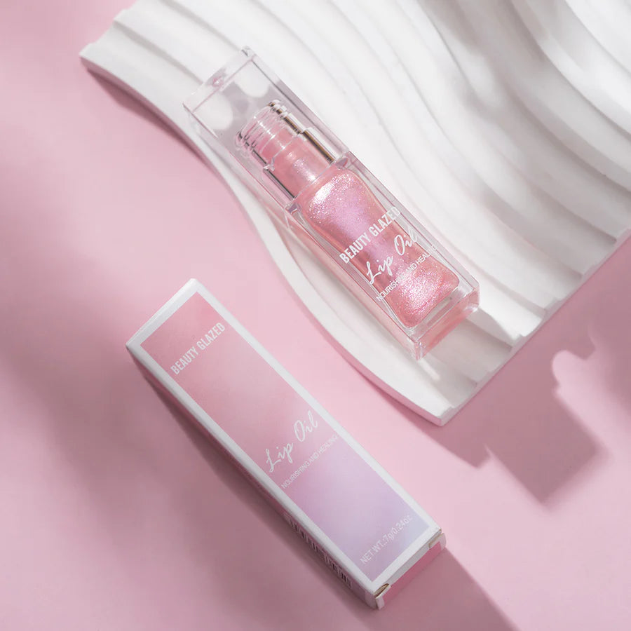 Beauty Glazed Nourishing and Healing Lip Oil - Moisturizing and Lightweight Touch