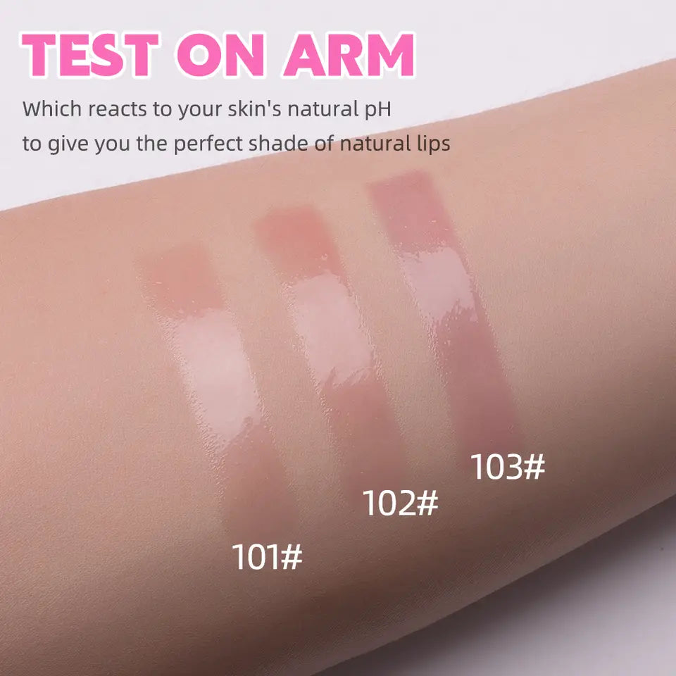 Beauty Glazed Temperature Color Changing Lipgloss Moisturizer Long-lasting Liquid Lipstick