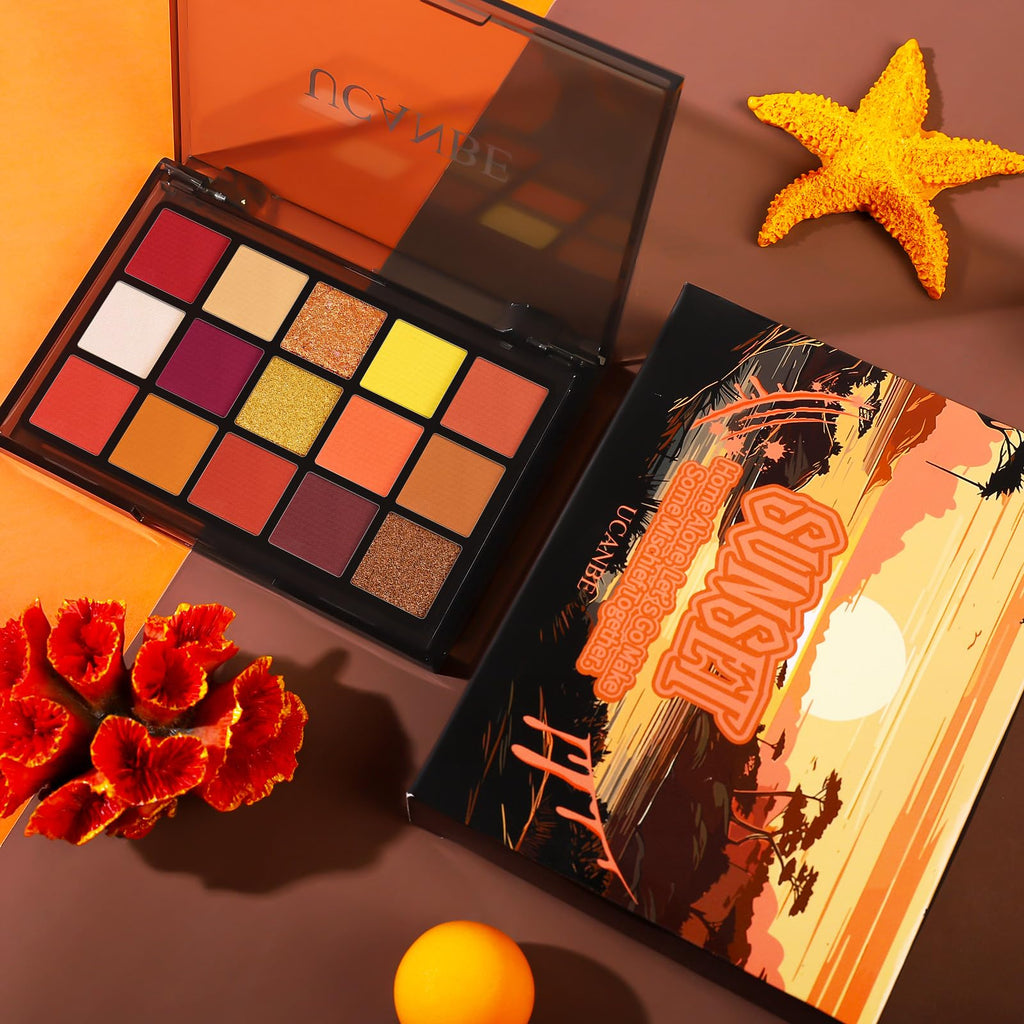 UCANBE Sunset Eyeshadow Makeup Palette
