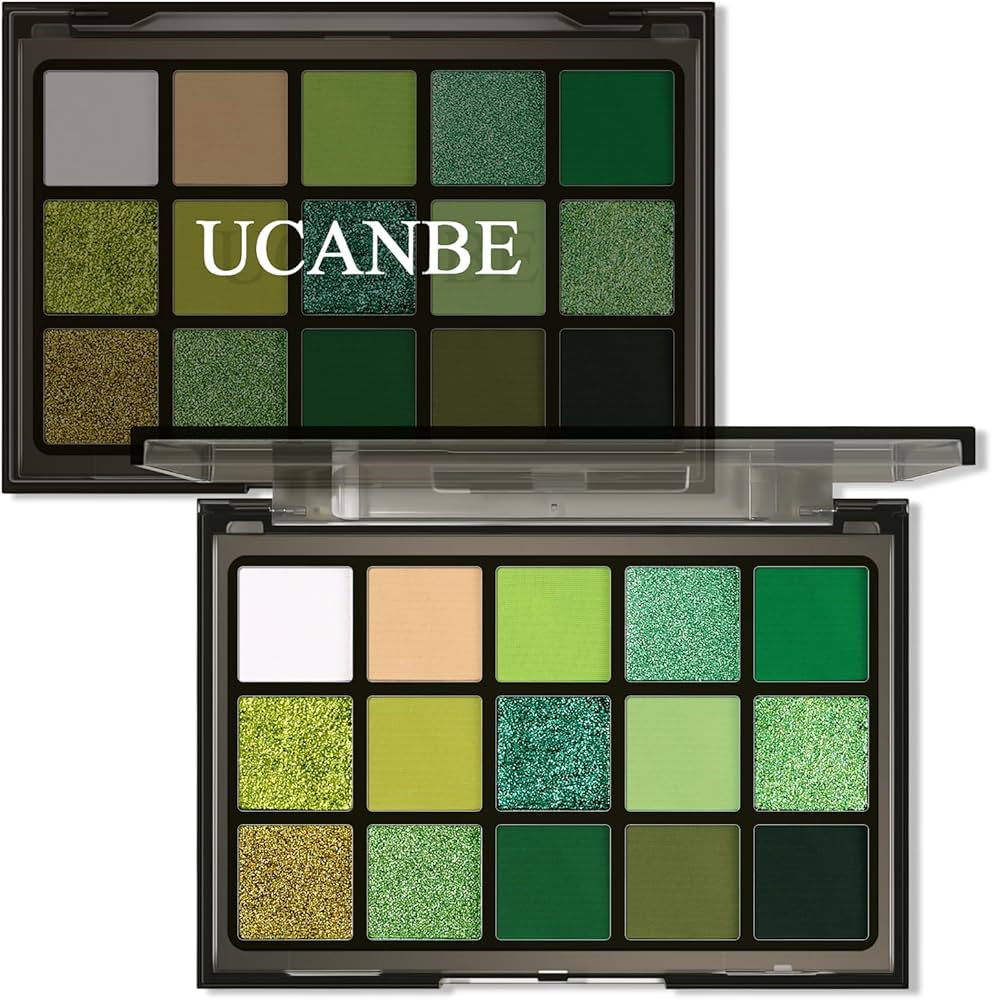 Ucanbe Green Forest Eyeshadow Makeup Palette