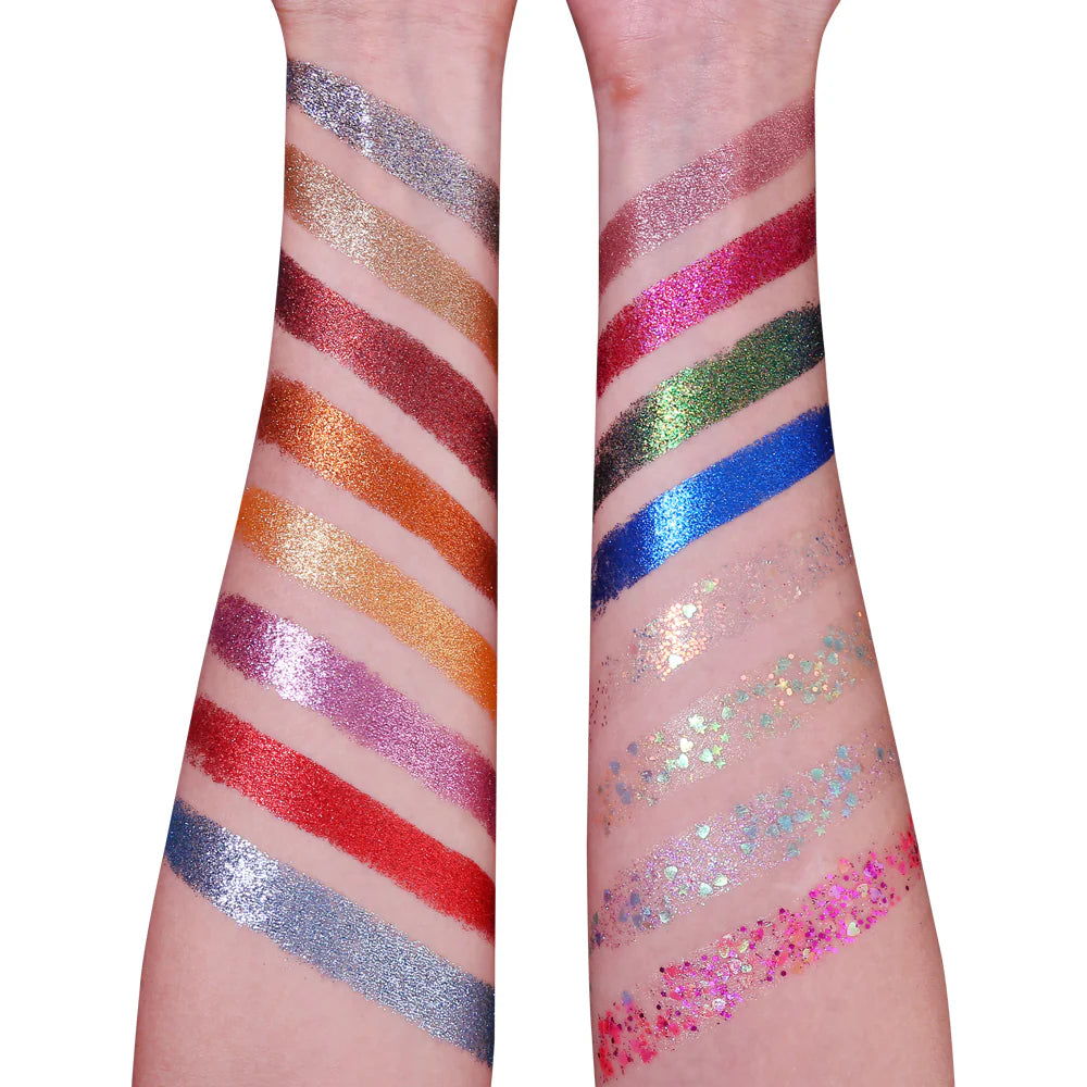 UCANBE STARRY PALETTE-Pro 16 Colors Glitter Eyeshadow Palette - Professional