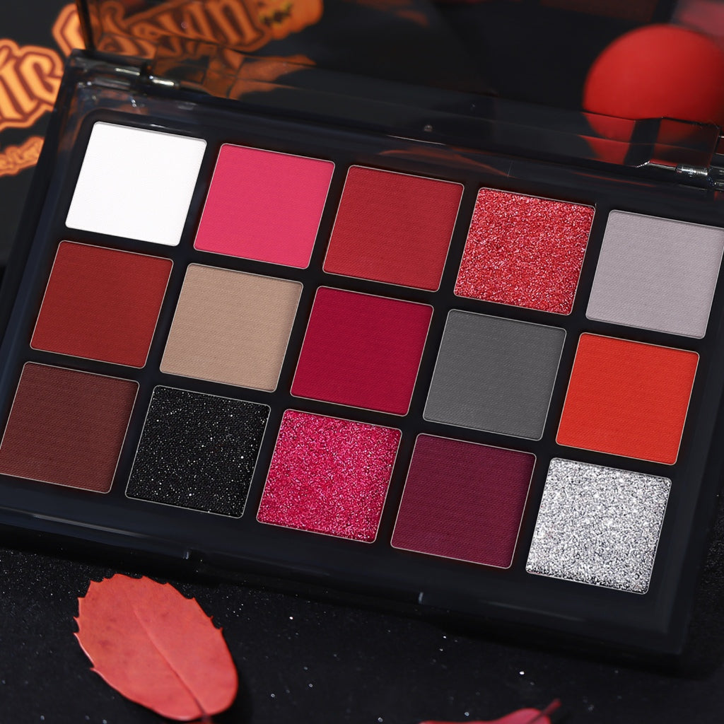 UCANBE Red Eyeshadow Makeup Palette