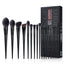 Kingknight Series 19 Pcs Professional Makeup Brush Set - Black