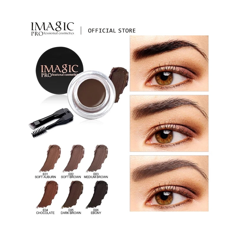 IMAGIC Professional Eyebrow Gel 6 Colors