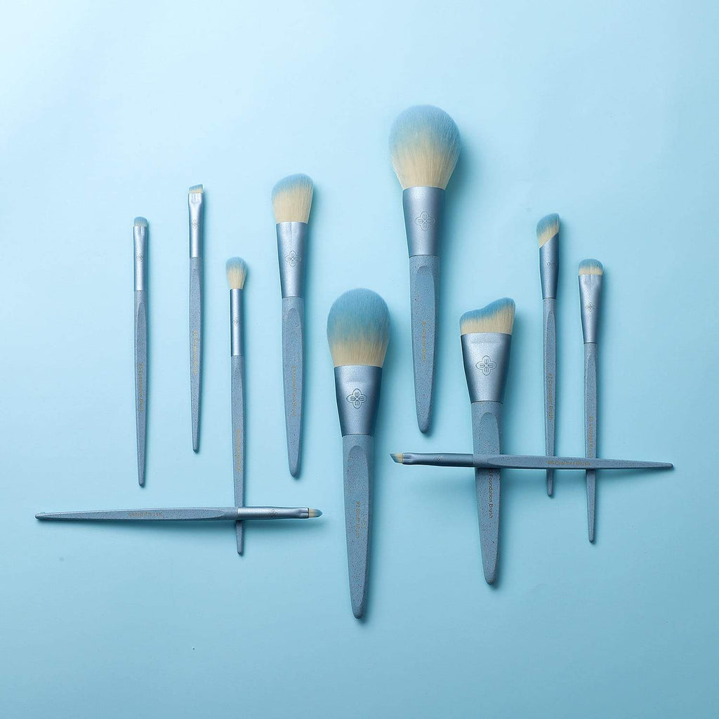 EIGSHOW Beauty EcoPro Bamboo Fiber 11pcs Professional Makeup Brush Kit