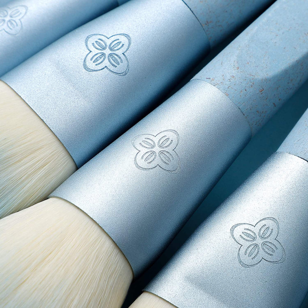 EIGSHOW Beauty EcoPro Bamboo Fiber 11pcs Professional Makeup Brush Kit