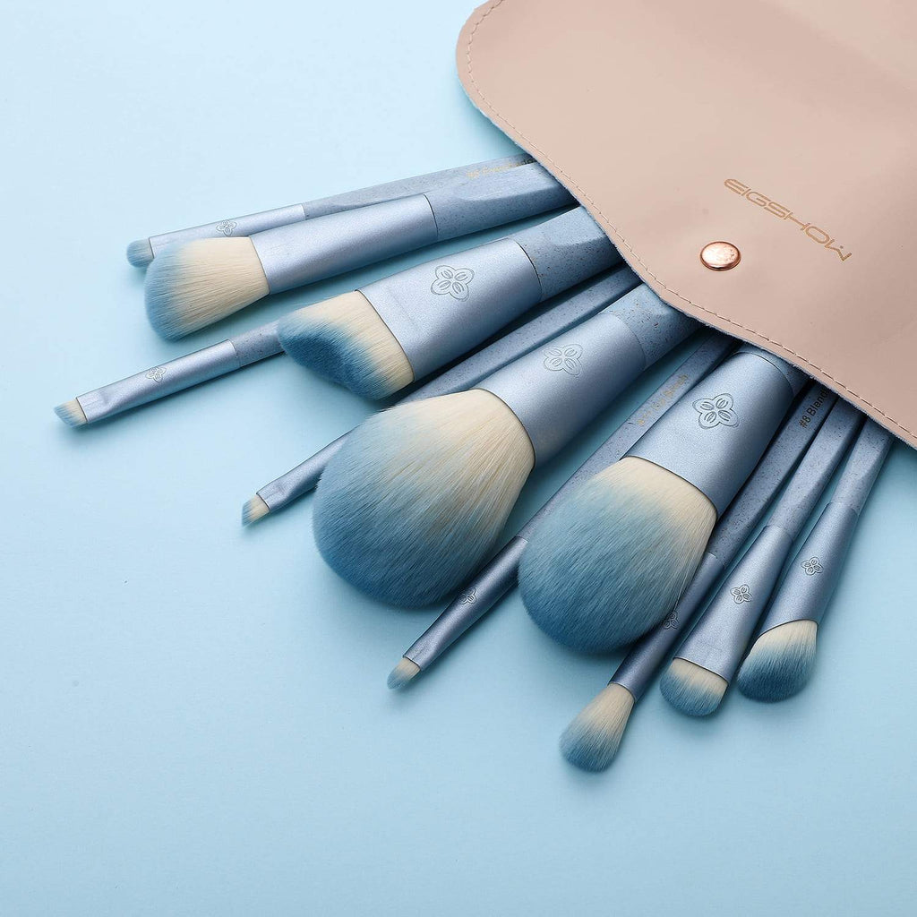EIGSHOW Beauty EcoPro Bamboo Fiber 11pcs Professional Makeup Brush Kit