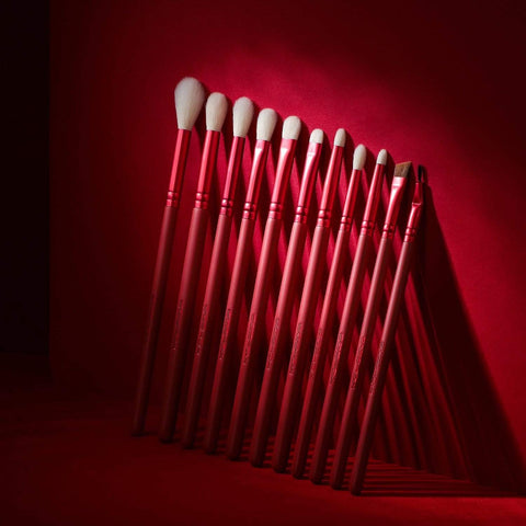 JADE SERIES - 11 PCS EYE BRUSH KIT - AGATE RED - EIGSHOW Beauty