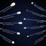 JADE SERIES - 11 PCS EYE BRUSH KIT - TOURMALINE BLUE - EIGSHOW Beauty
