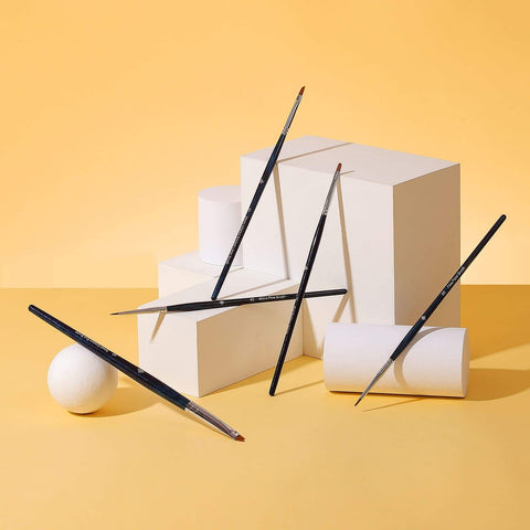 EIGSHOW Beauty Ultra Fine Series - 5 Pcs Precision  Liner Definer  Brush Kit