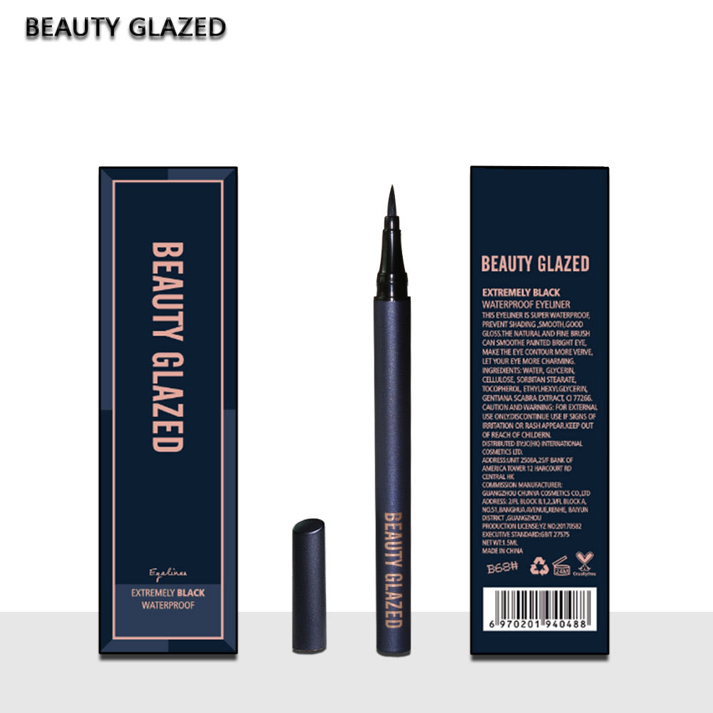 Beauty Glazed Extremely Black Waterproof Eyeliner