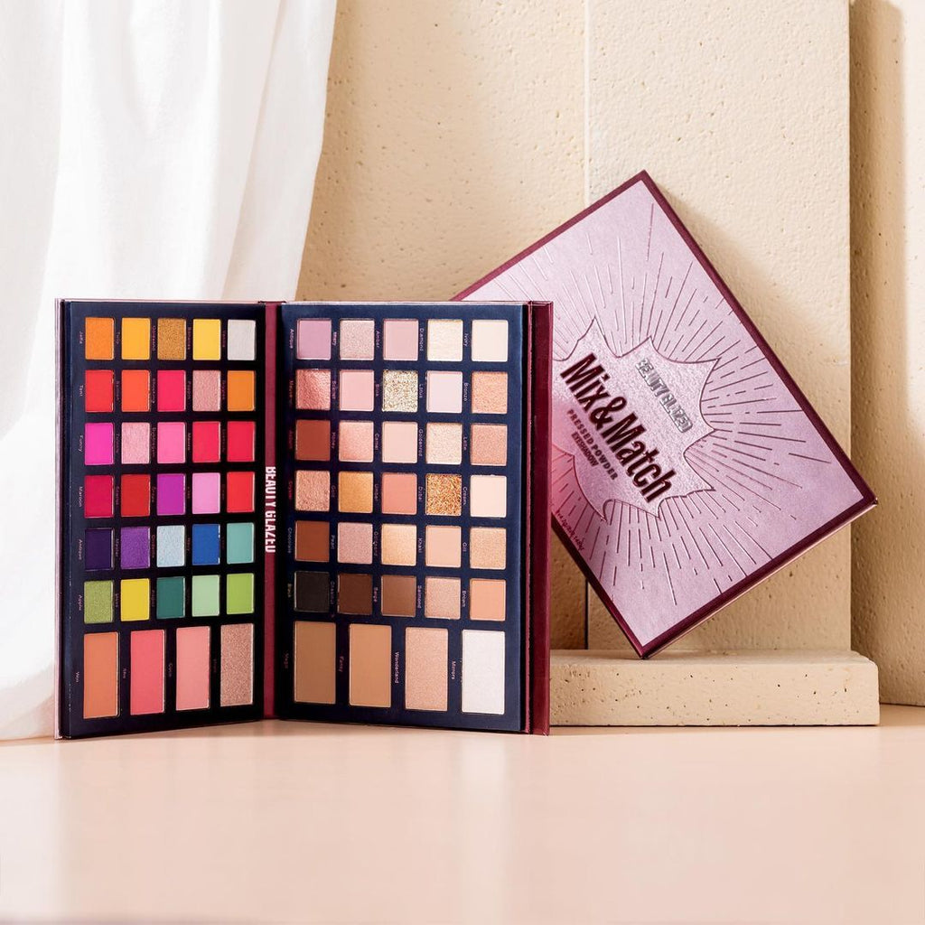BEAUTY GLAZED MIX AND MATCH EYESHADOW PALETTE