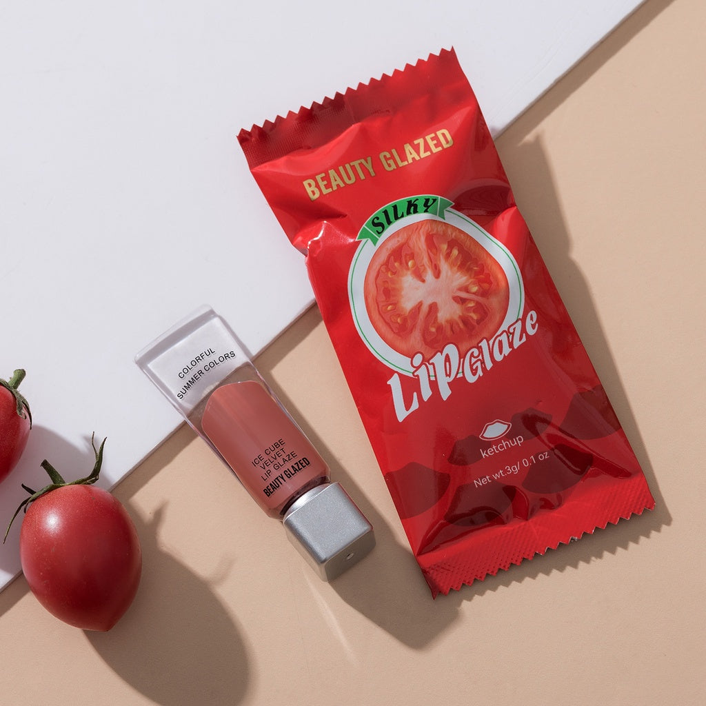 Beauty Glazed AAA Silky Tomato Lipstick