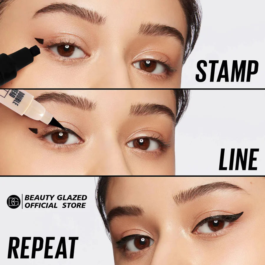 BEAUTY GLAZED 2 In 1 Winged Stamp