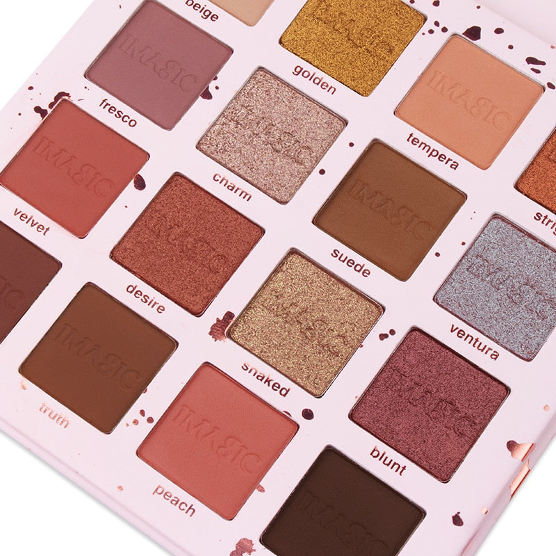 IMAGIC 16-color Pink eyeshadow palette
