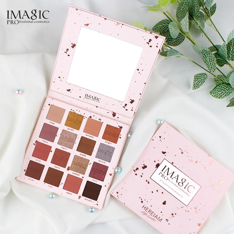 IMAGIC 16-color Pink eyeshadow palette
