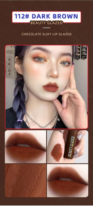 BEAUTY GLAZED Chocolate Lip Gloss