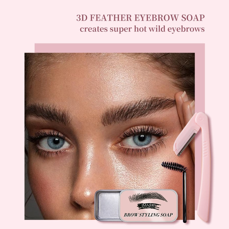 IMAGIC Kit Soap Eyebrows Pomade Gel Styling