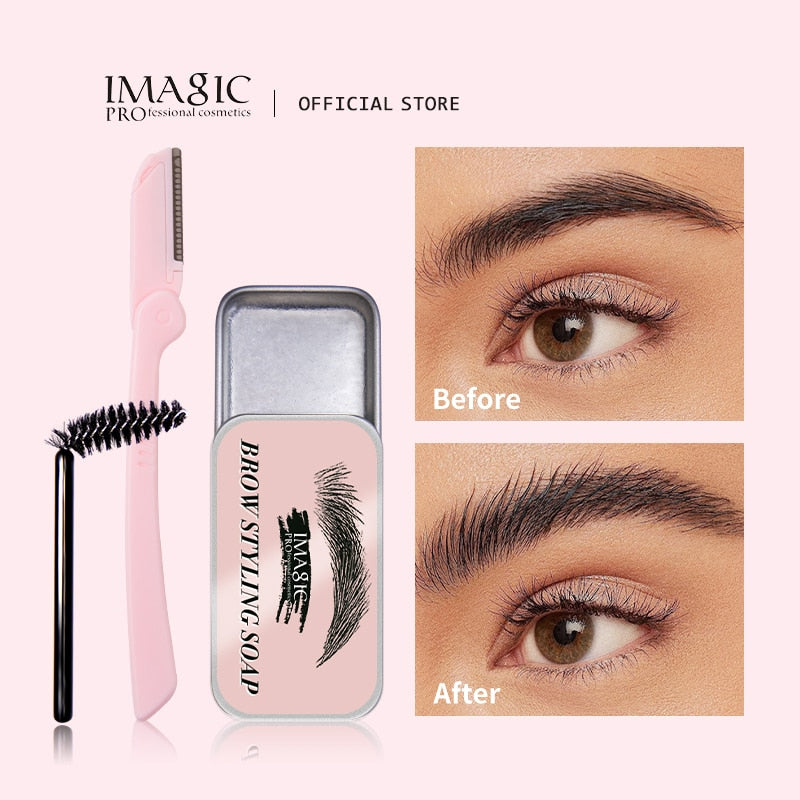 IMAGIC Kit Soap Eyebrows Pomade Gel Styling