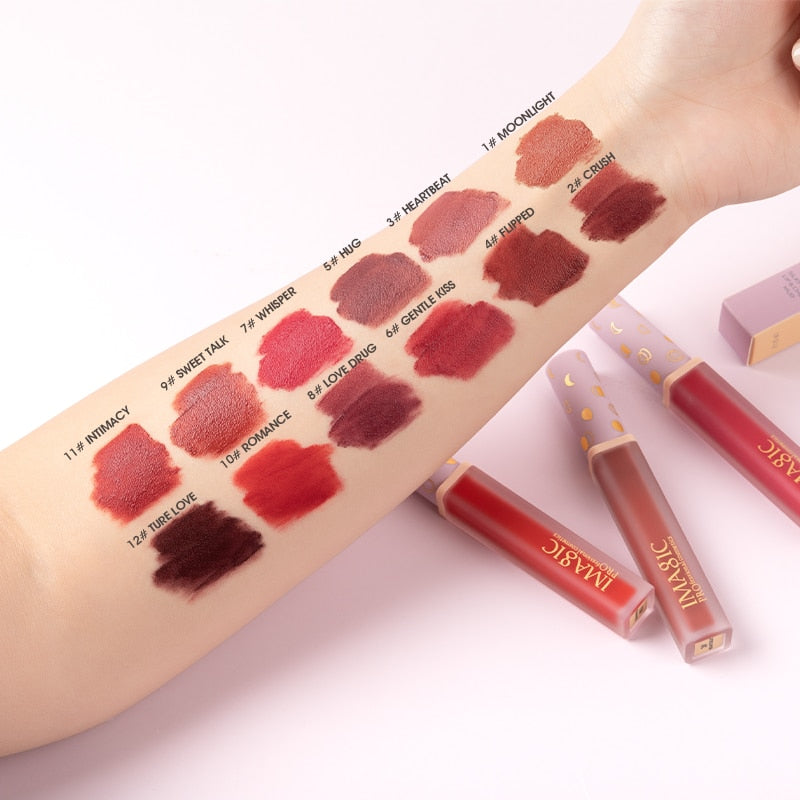 IMAGIC 12-Colors Matte LipGloss
