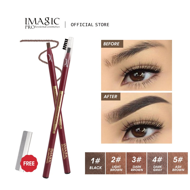 IMAGIC 5Colors Eyebrow Pencil Waterproof