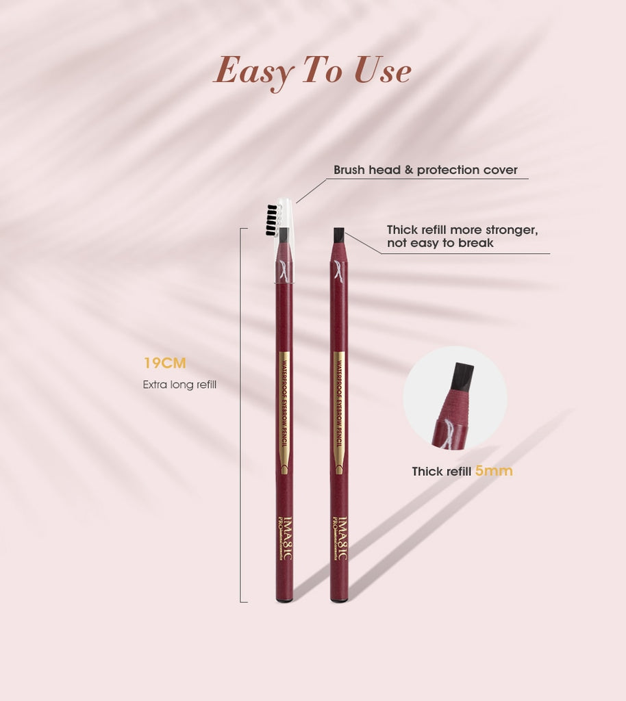 IMAGIC 5Colors Eyebrow Pencil Waterproof