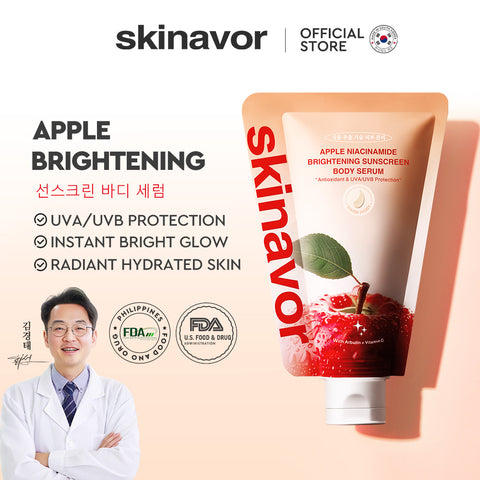 SKINEVER Apple Niacinamide Brightening Sunscreen Body Serum