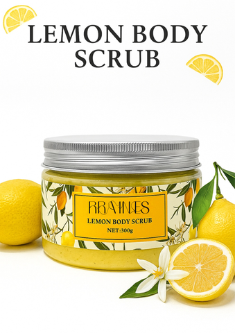RRAINES Lemon Scrub