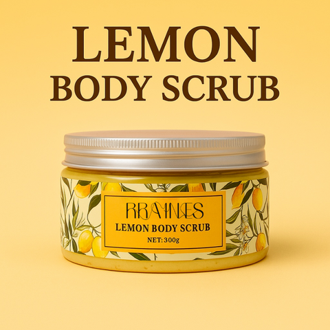 RRAINES Lemon Scrub