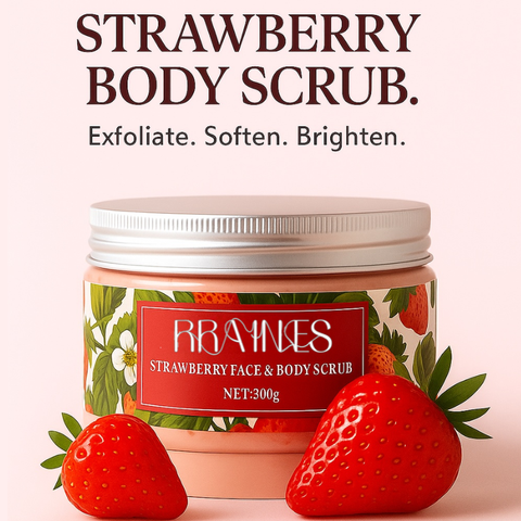 RRAINES Strawberry Scrub