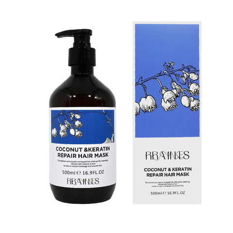 RRAINES Coconut & Keratin Repair Hair Mask 500ml