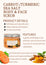 RRAINES Carrot & Turmeric Salt Scrub