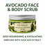 RRAINES Avocado Scrub