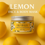 RRAINES Lemon Scrub