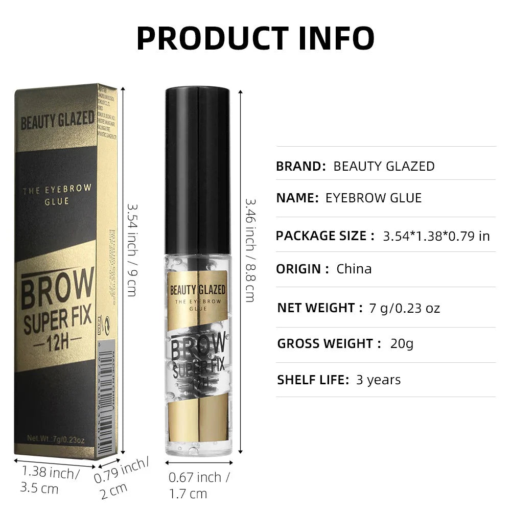 BEAUTY GLAZED BROW FIX GEL