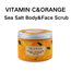 RRAINES Orange VC Salt Scrub
