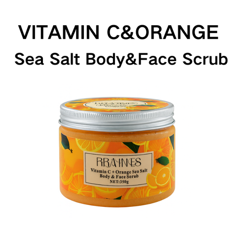 RRAINES Orange VC Salt Scrub