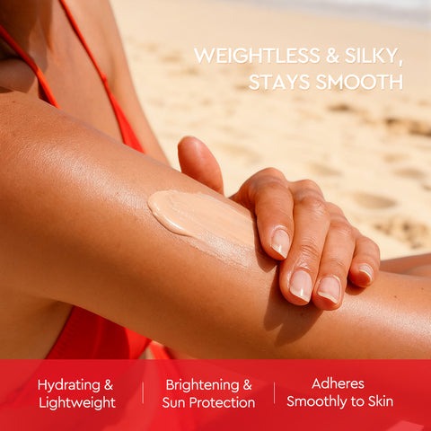 SKINEVER Apple Niacinamide Brightening Sunscreen Body Serum