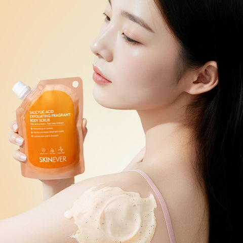 SKINEVER Salicylic Acid Exfoliating Fragrant Body Scrub