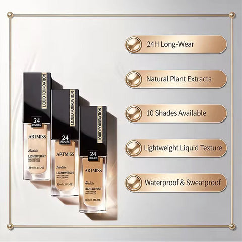 ARTMISS Aurora Brilliant Star Diamond Powder — 24H Liquid Foundation