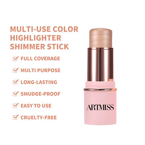 ARTMISS Multi-Use Color Highlighter Shimmer Stick