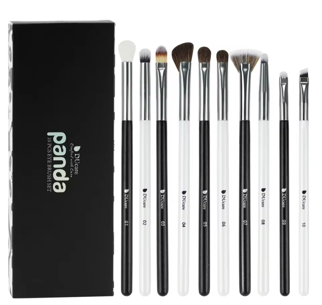 DUCARE 10 PCS MINI EYE BRUSH SET DF-1062