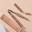 Beauty Glazed 2 In 1 Double-Head Mascara Eyeliner Pen Suit Lasting Without Blooming