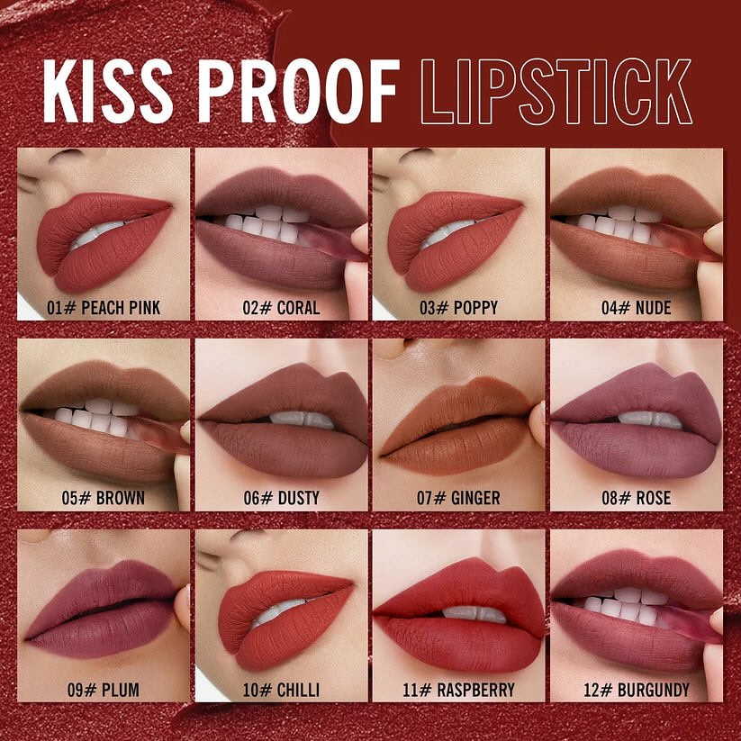 IMAGIC WATERPROOF MATTE LIPSTICK LP-218