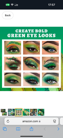 Ucanbe Green Forest Eyeshadow Makeup Palette