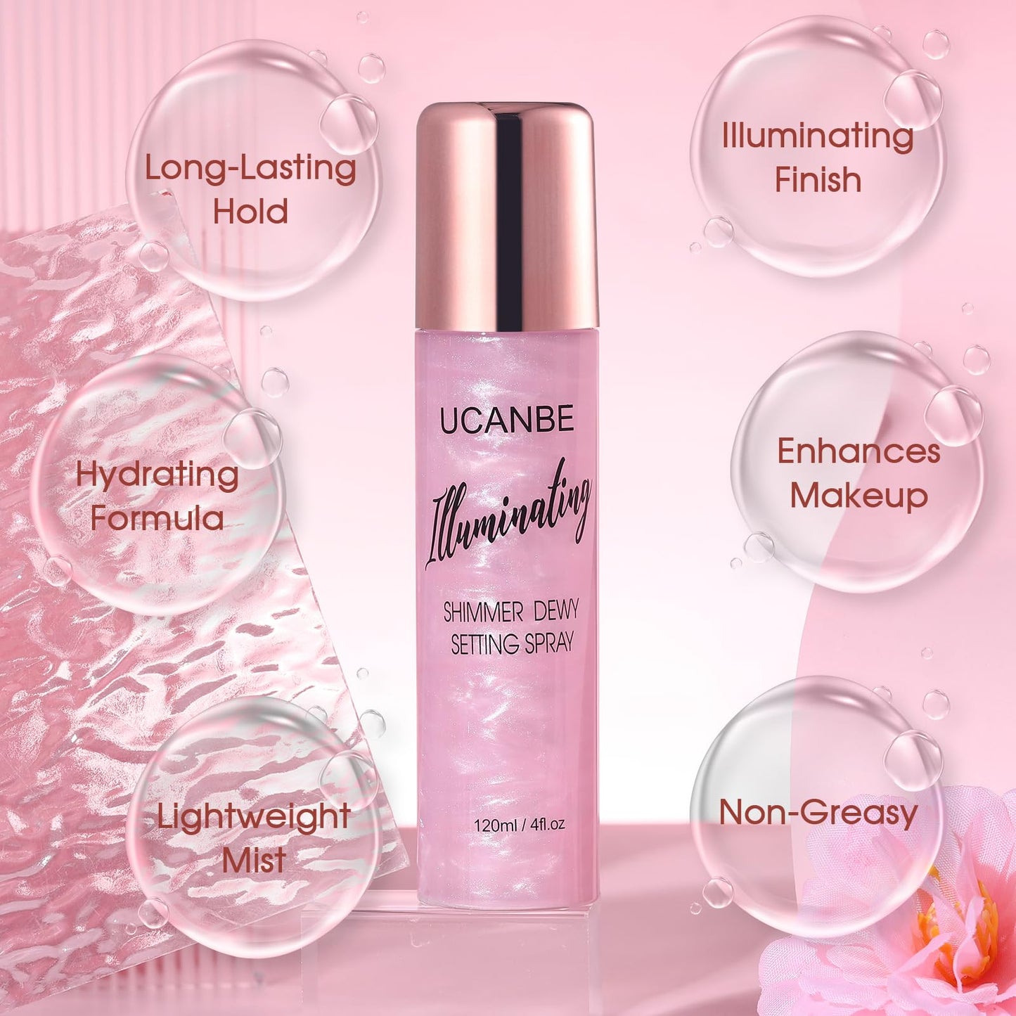 UCANBE Shimmer Setting Spary